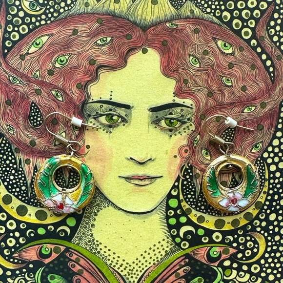 Aries-Inspired Earring Set - Picture 5 of 6